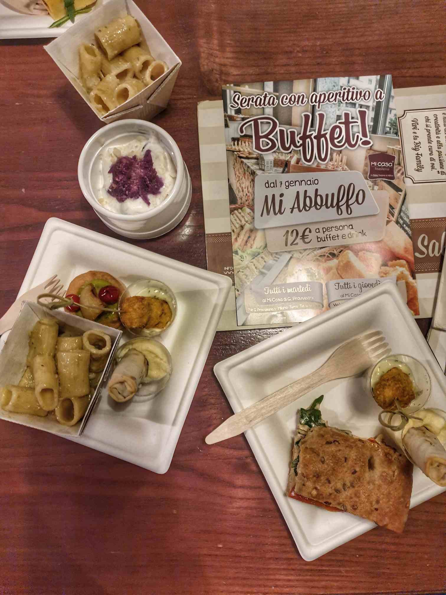 Aperitivo Micasa Tosteria Milano