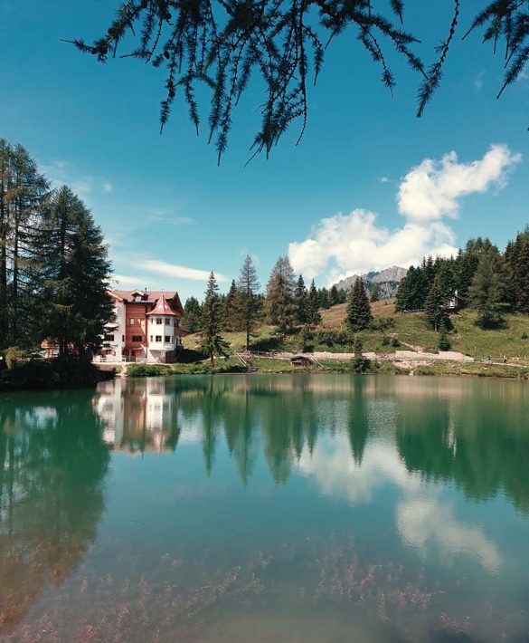 val di fassa fuciade albergo miralago