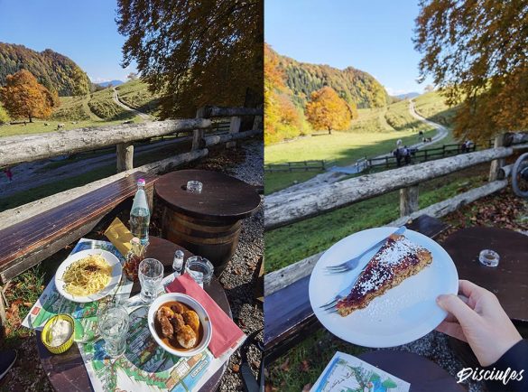 pranzo al rifugio malga grassi