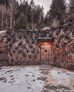 sauna nella natura