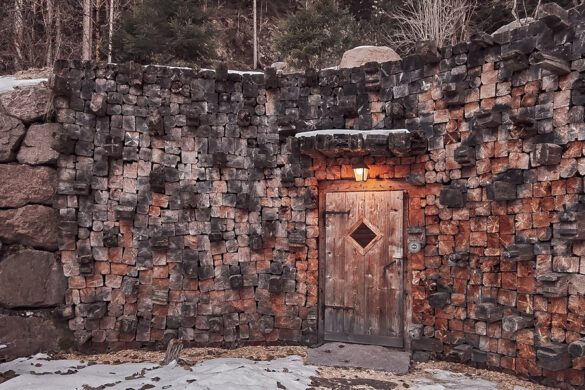 sauna nella natura