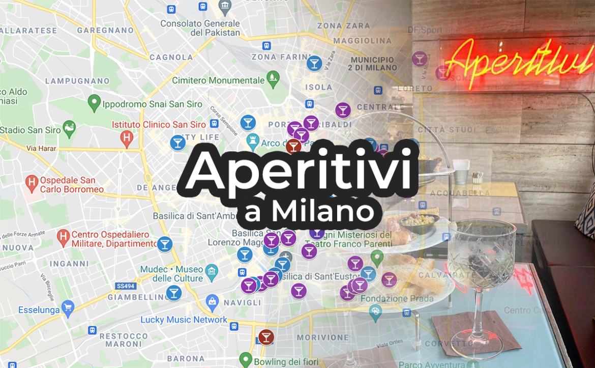aperitivi a milano mappa interattiva